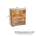Dakota Drawers, 100cm