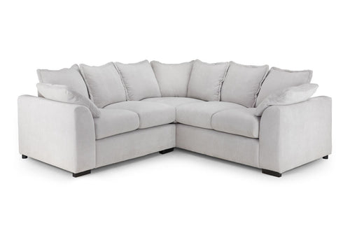 Beehive Colbee Fabric Large Corner Sofa 210cm in Natural