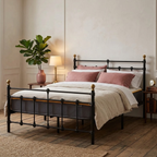 135cm Atlas Bed Black