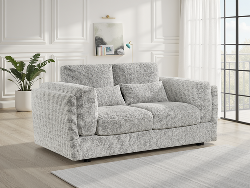 Beehive Bari Fabric 2 Seater Sofa 179cm in Grey