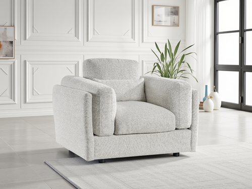 Beehive Bari Fabric Armchair in Beige