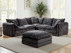 Solaya Sofa Black Large Corner