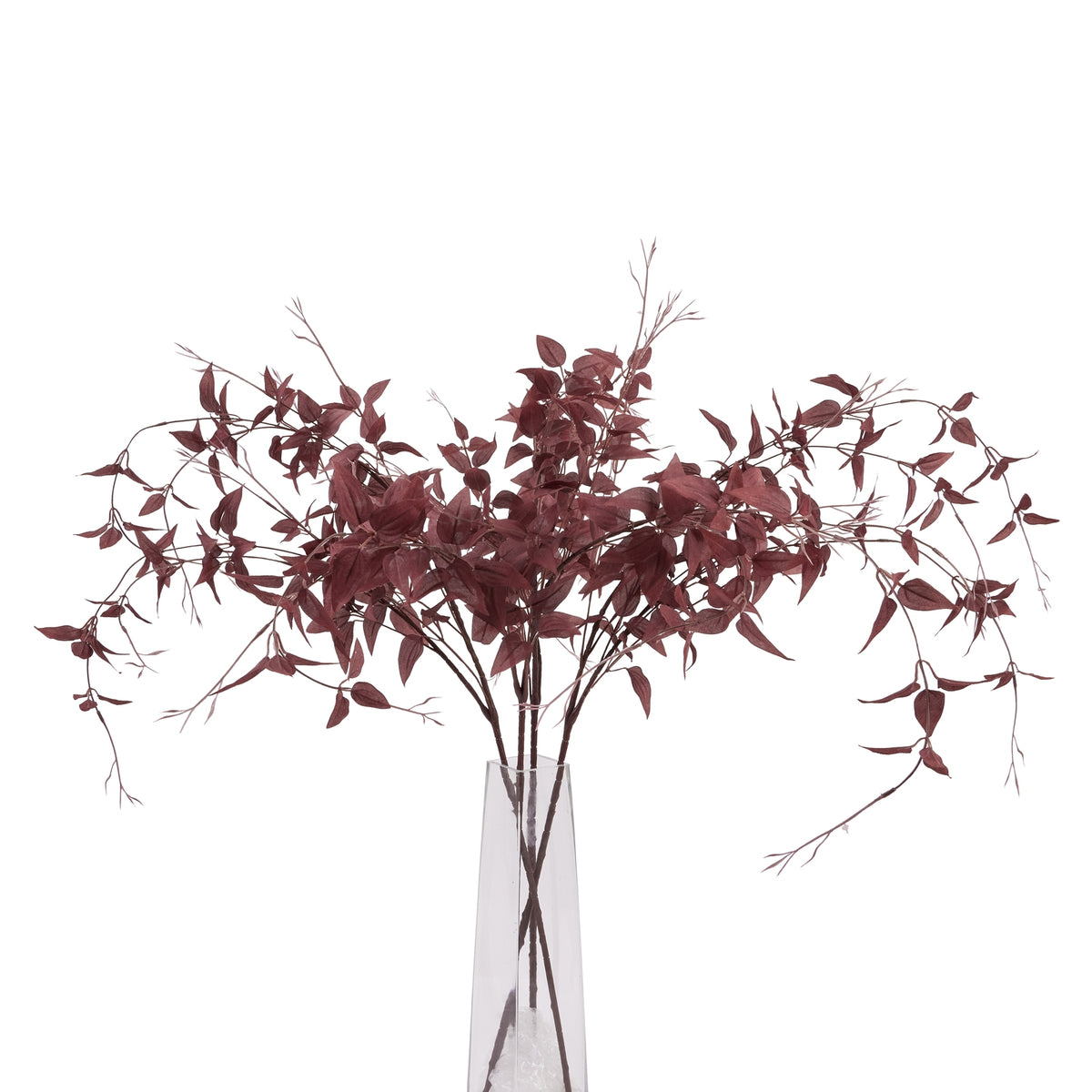 Hill Interiors Ornamental Burgundy Leaf