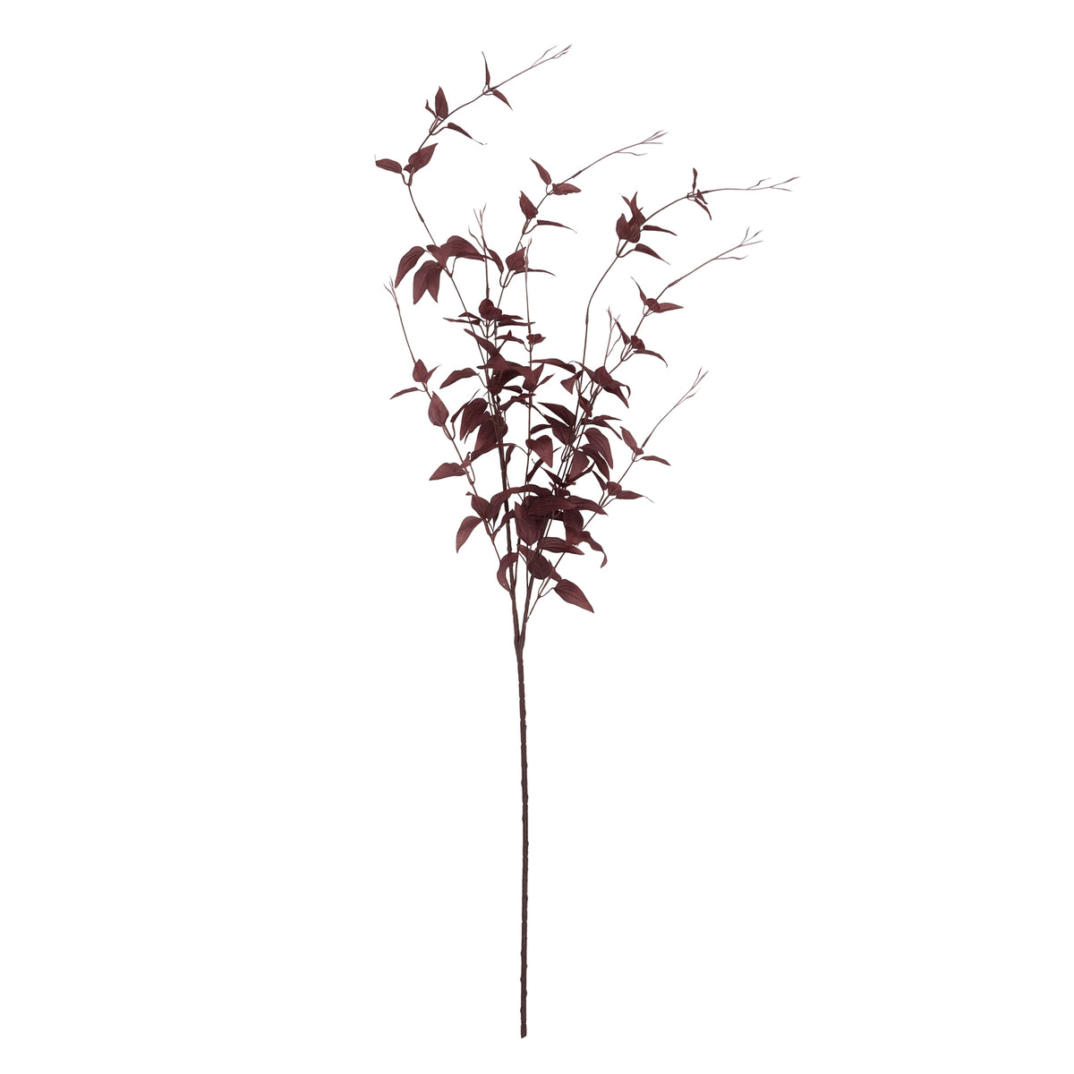 Hill Interiors Ornamental Burgundy Leaf