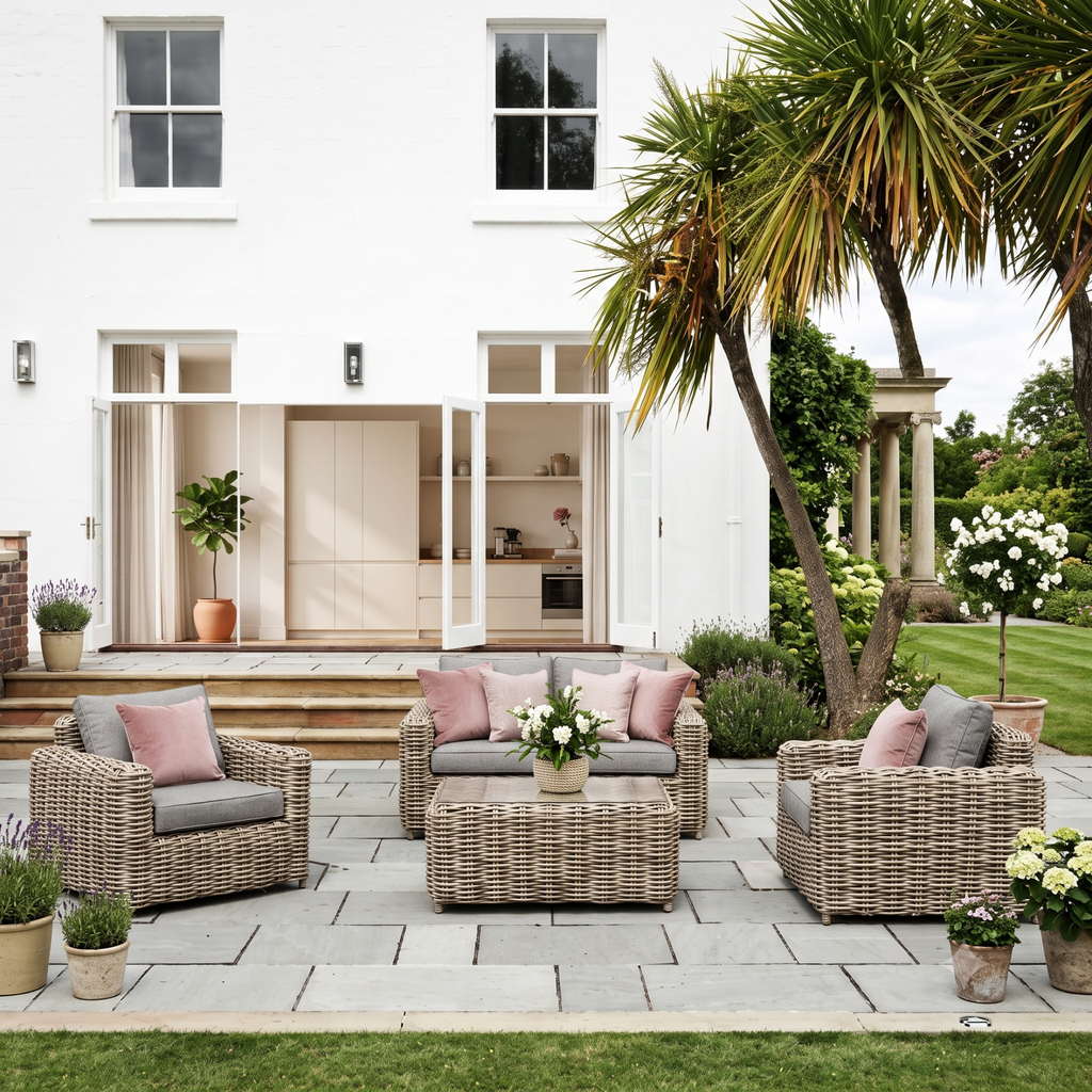 Amalfi Outdoor Four Seater Set
