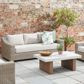 Capri Outdoor Three Seater Sofa