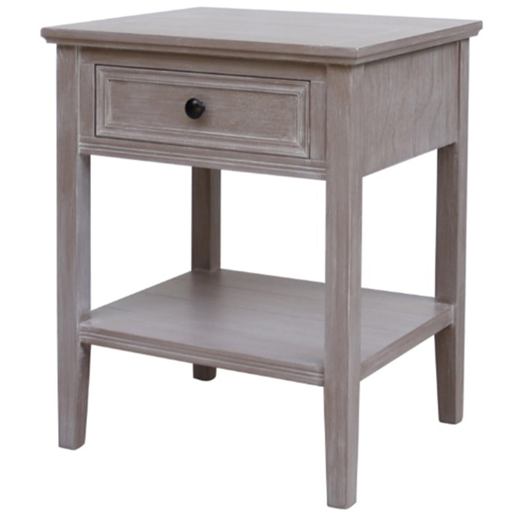 Serene One Drawer Side Table