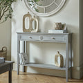 Serene Two Drawer Console Table