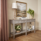 Serene Four Drawer Console Table