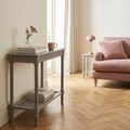 Serene Rattan Console Table