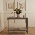 Serene Rattan Console Table