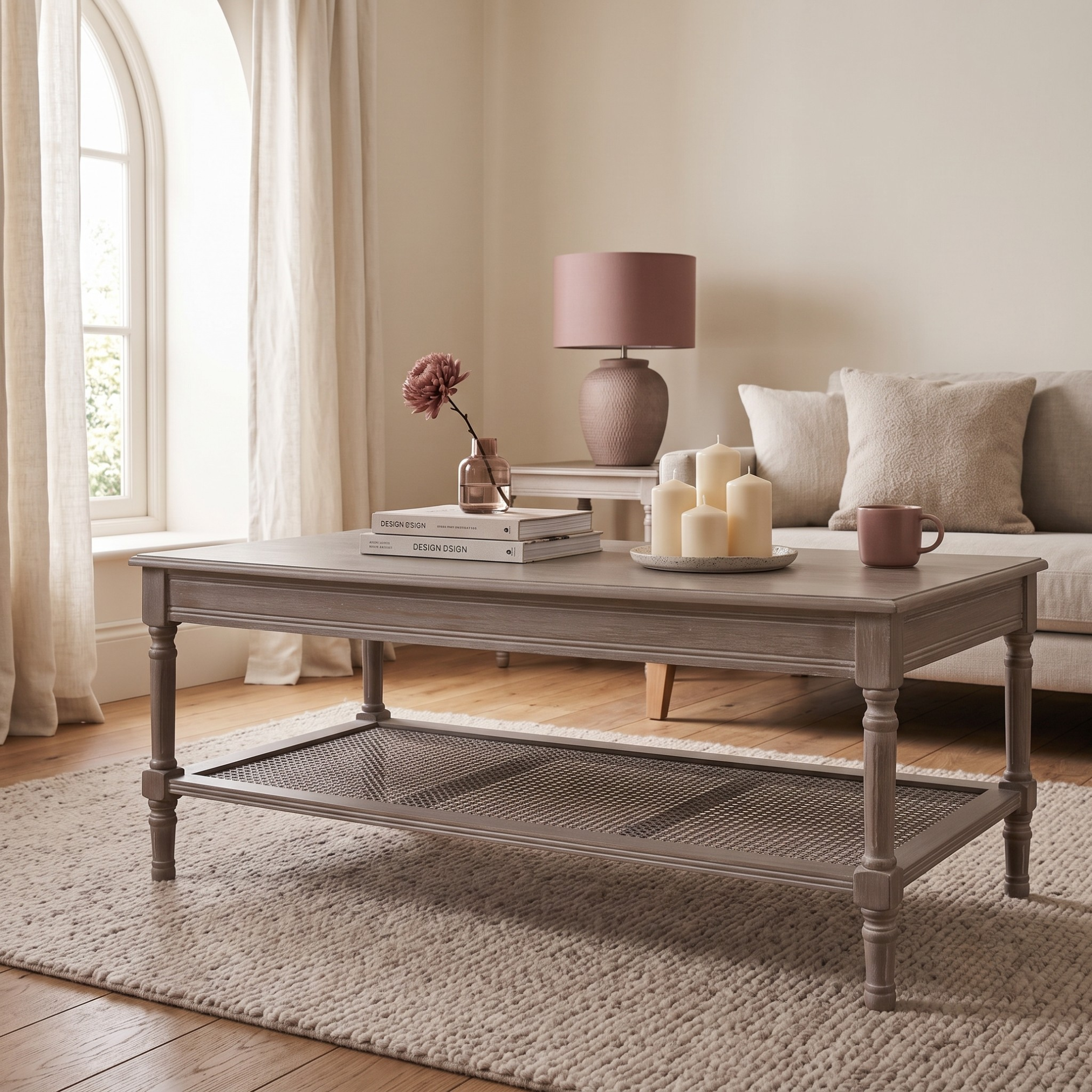 Serene Rattan Coffee Table