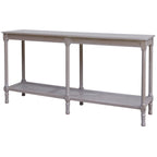 Serene Rattan Large Console Table