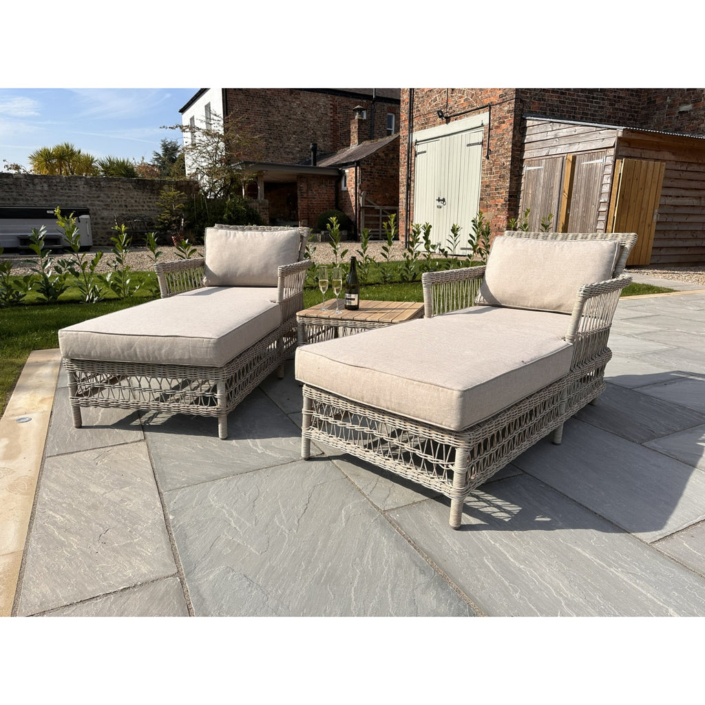 Provence Outdoor Sun Lounger Set