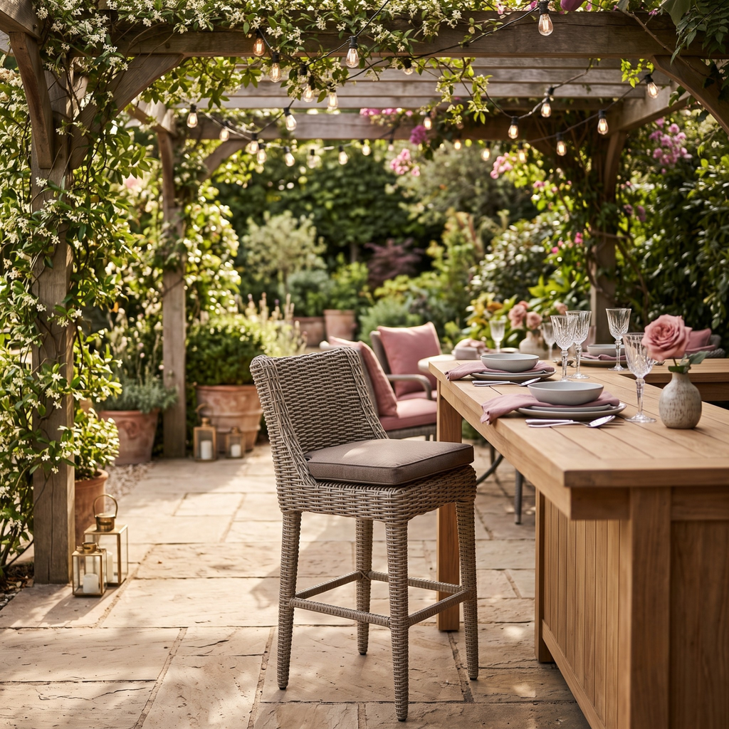 Amalfi Outdoor Bar Stool