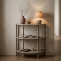 Camden Half Moon 3 Tier Table
