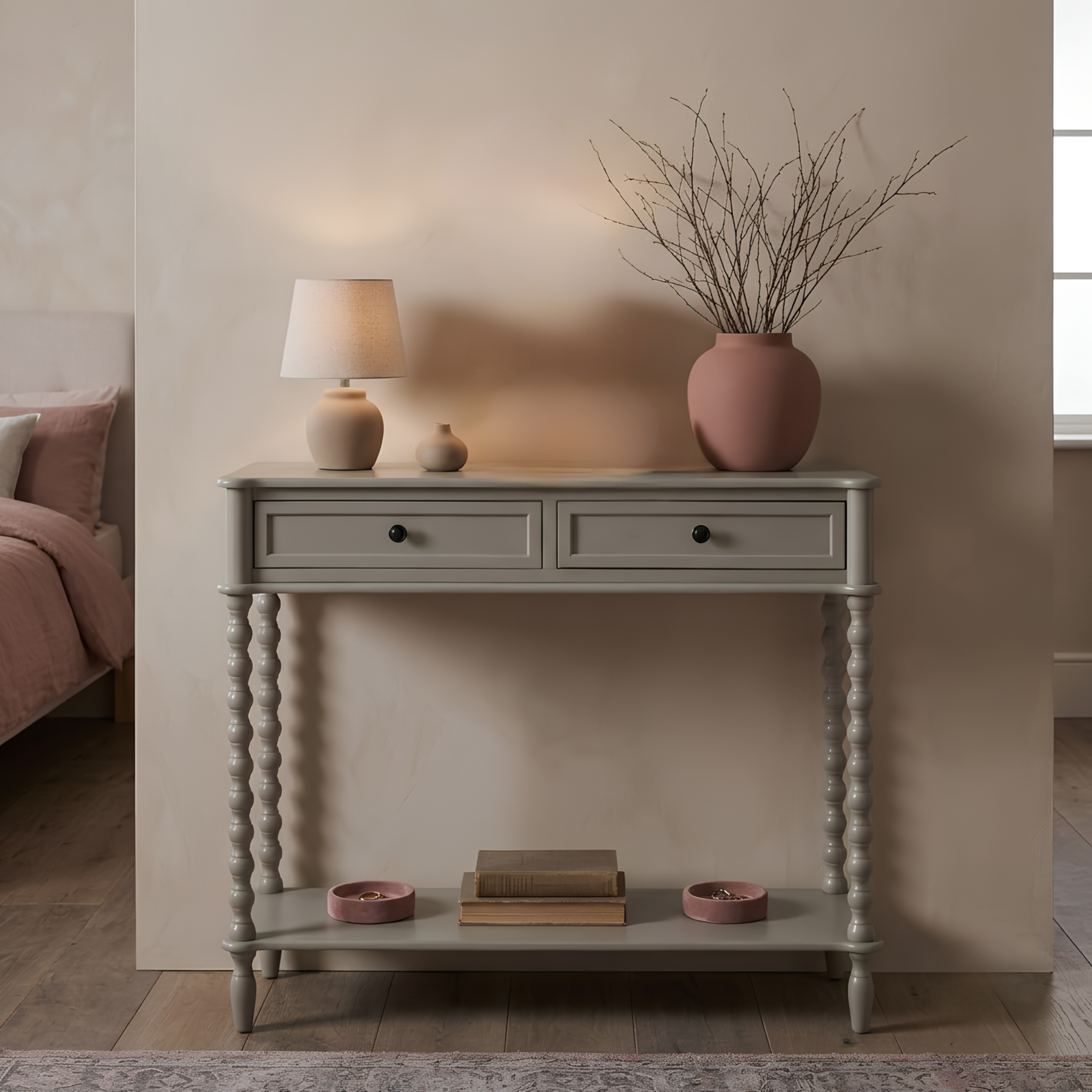 Camden Two Drawer Console Table