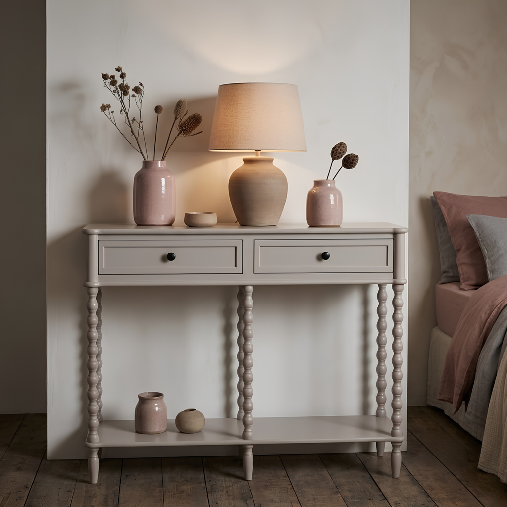 Camden Large Two Drawer Console Table
