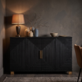 Lennox Black 2 Door Sideboard