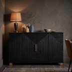 Lennox Black 2 Door Sideboard