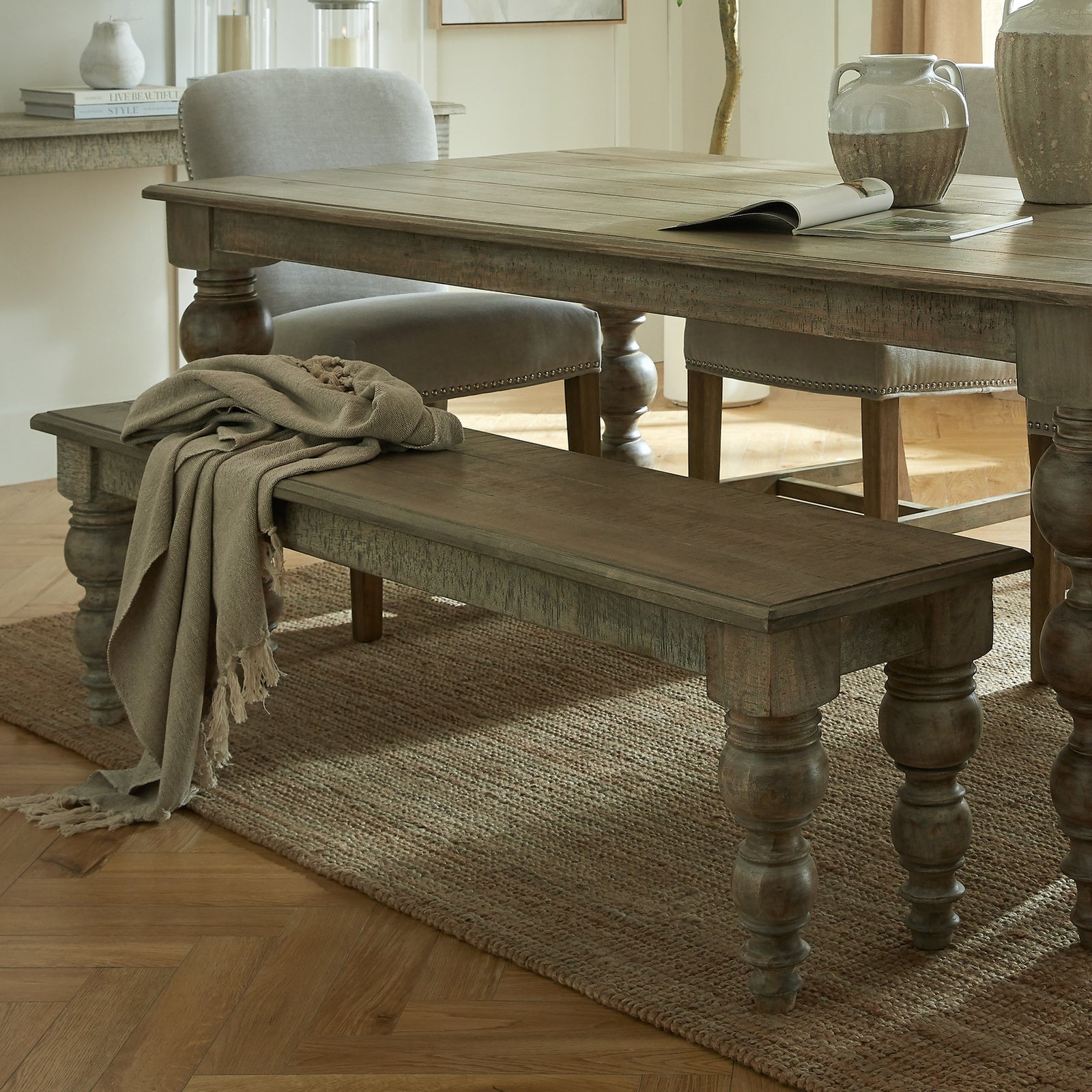 The Rutland Rectangular Bench
