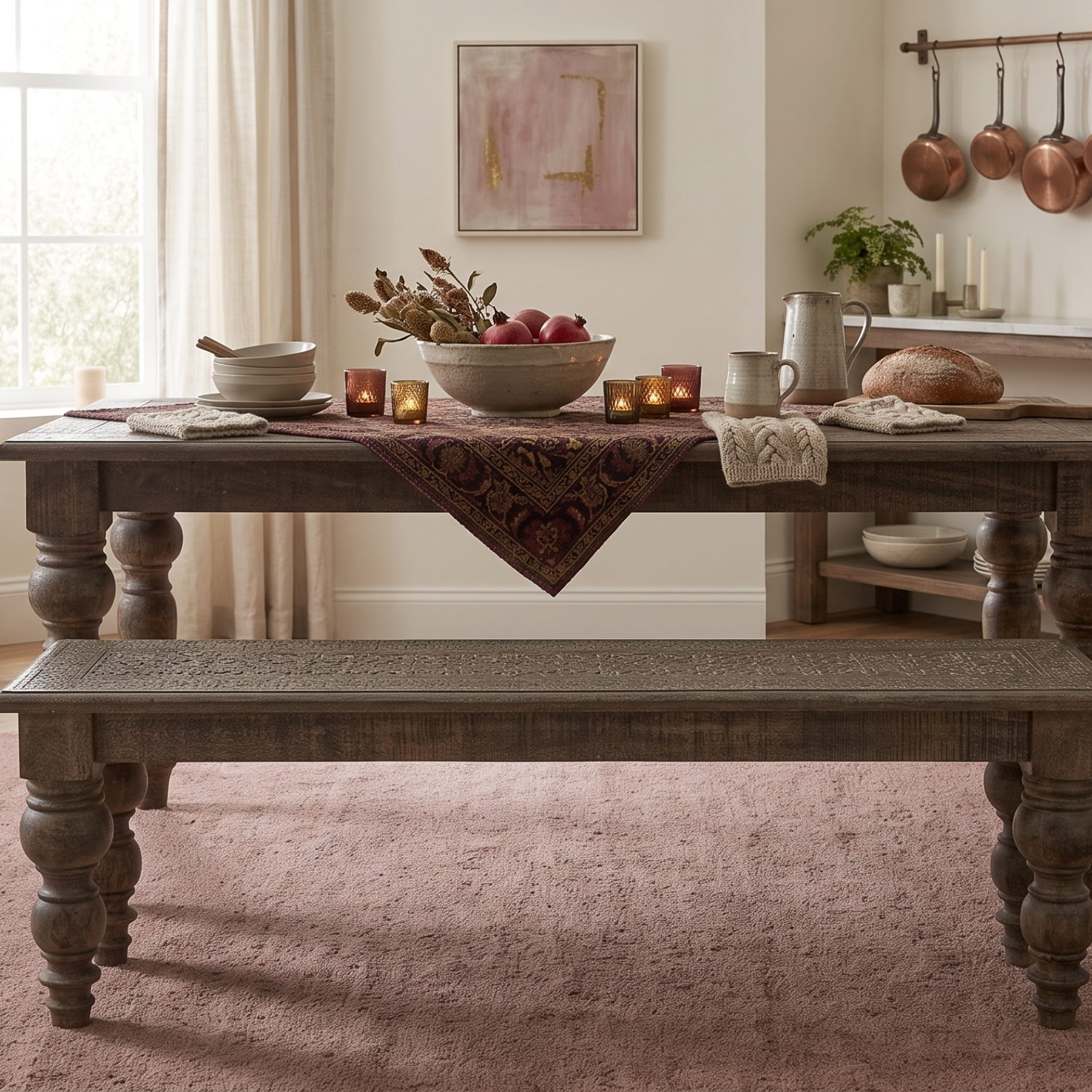 The Rutland Rectangular Bench