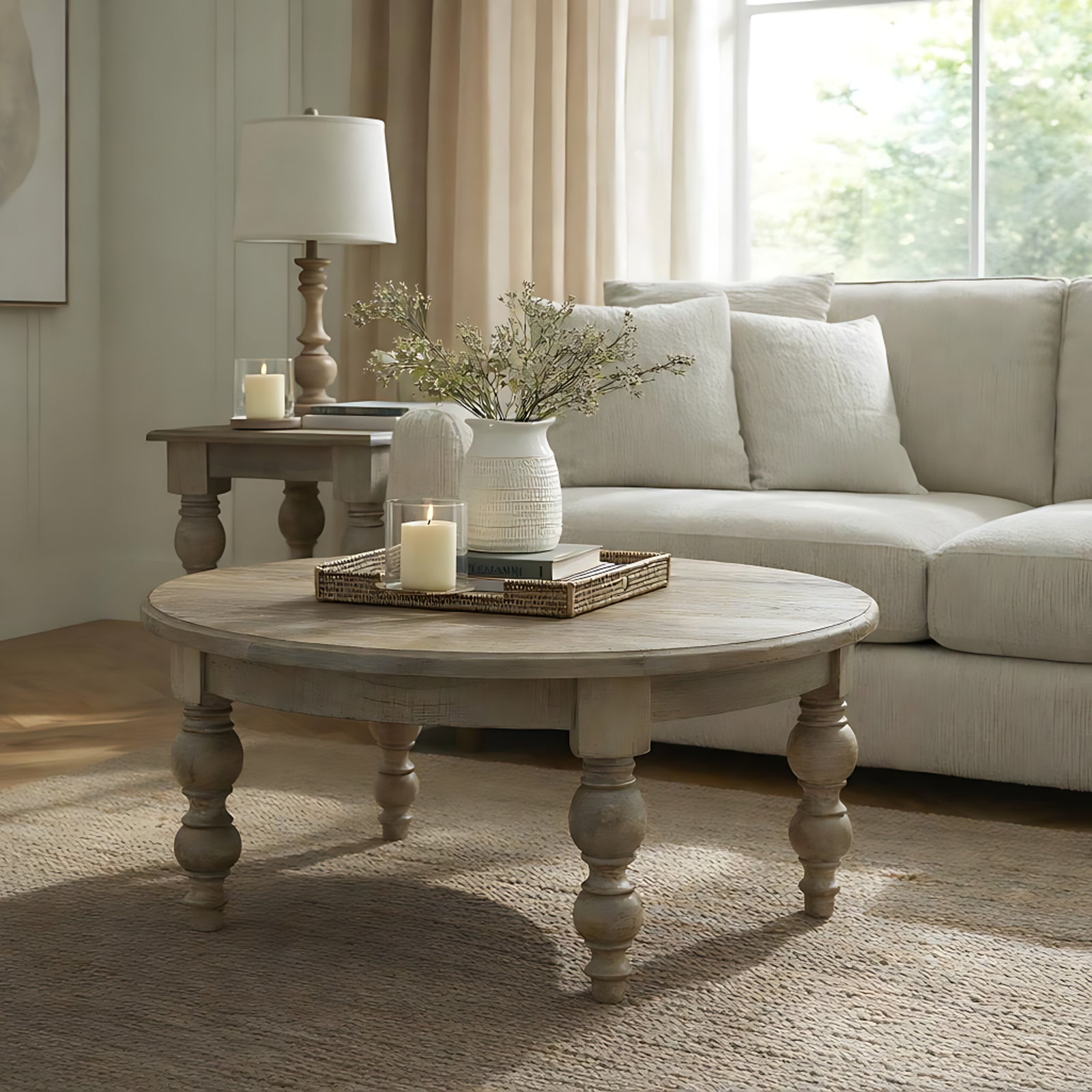 The Rutland Round Coffee Table