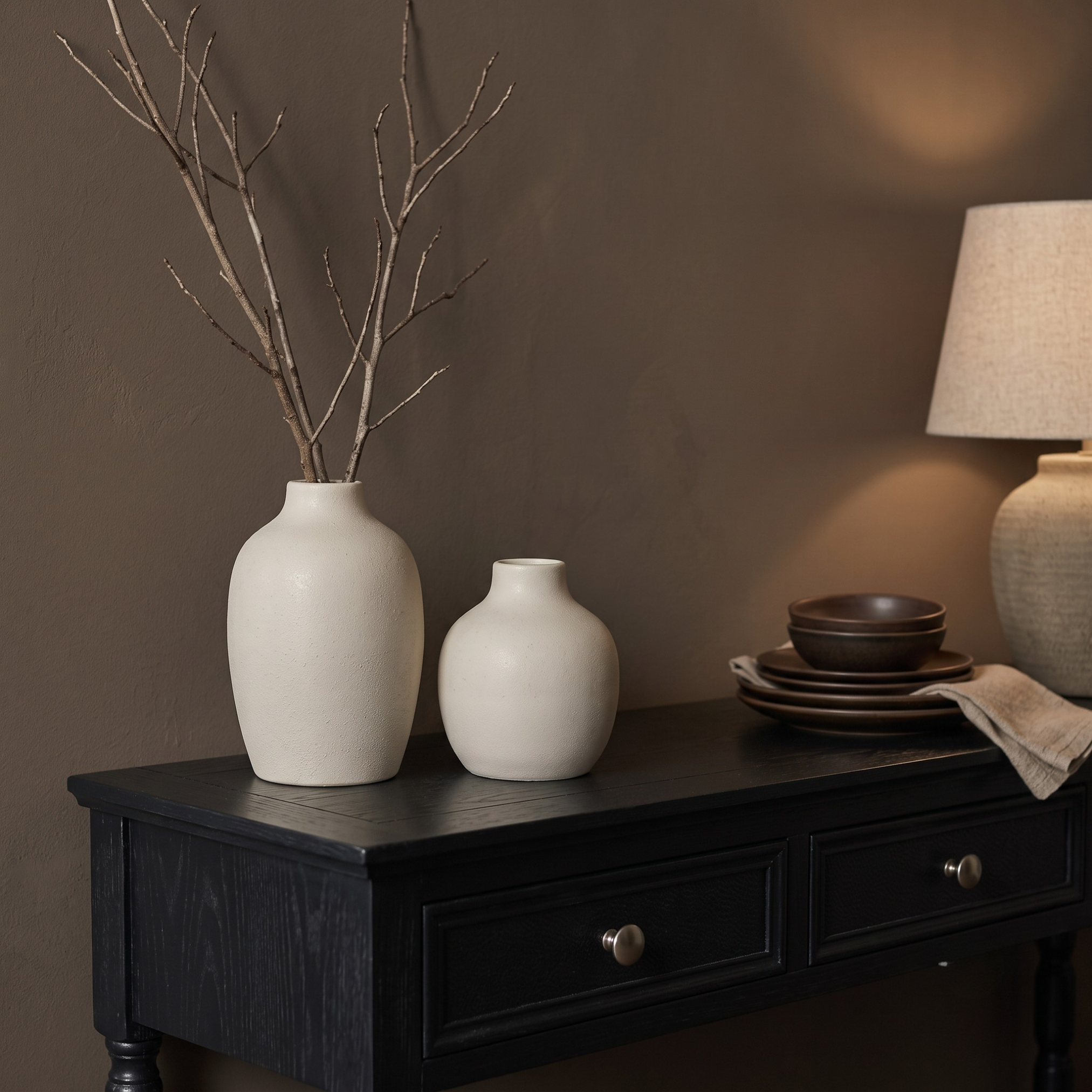 Contour 3 Drawer Console