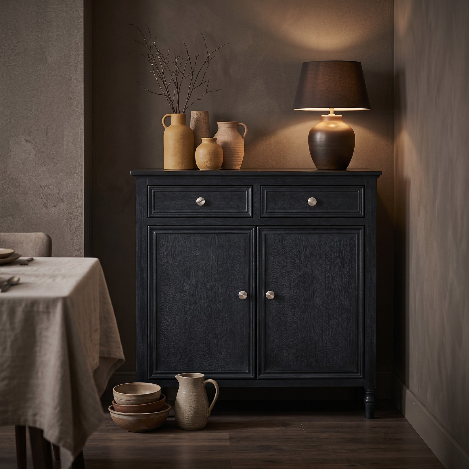 Contour 2 Drawer 2 Door Sideboard
