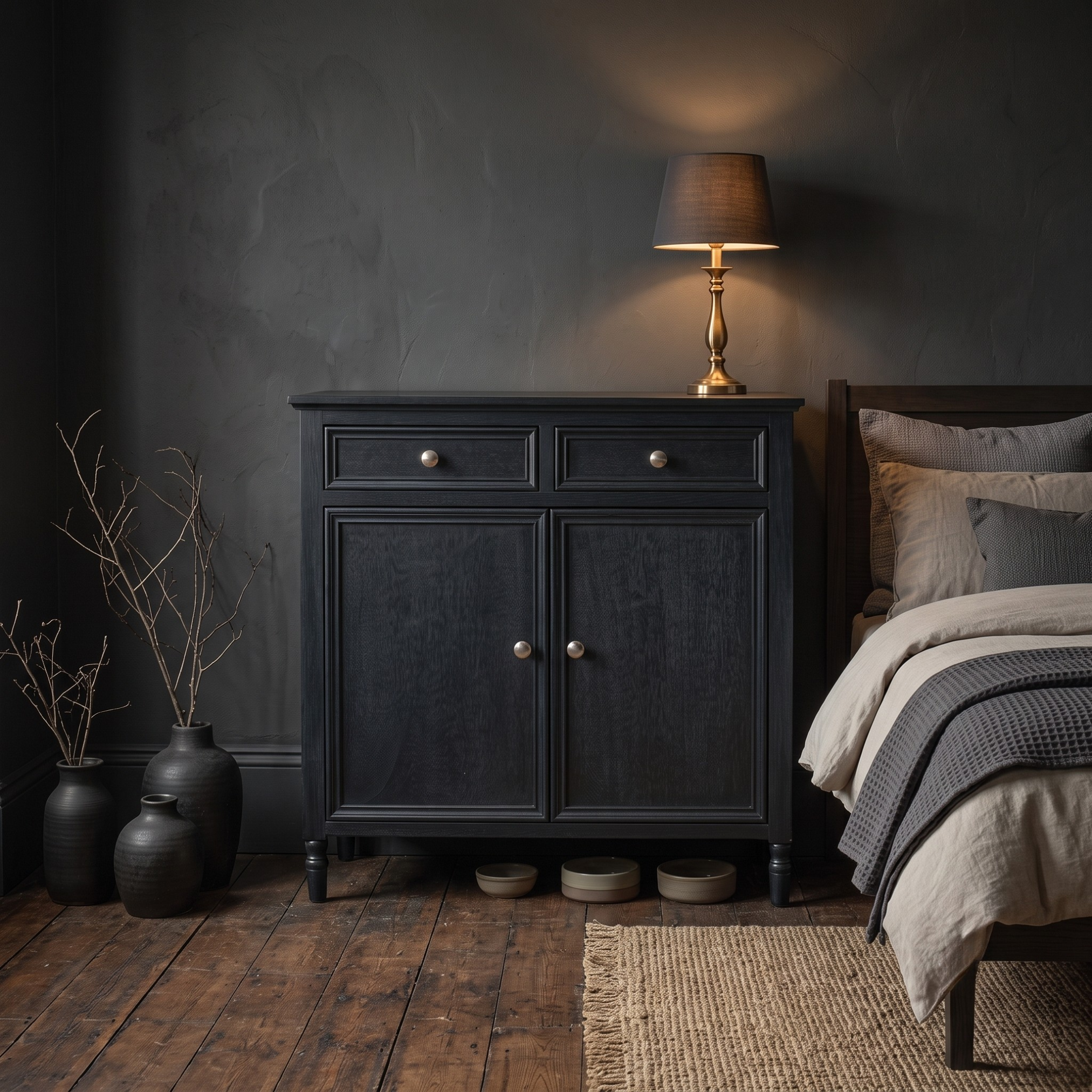 Contour 2 Drawer 2 Door Sideboard