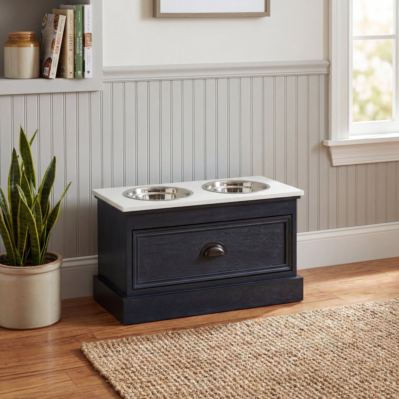 Contour Pet Feeder Table