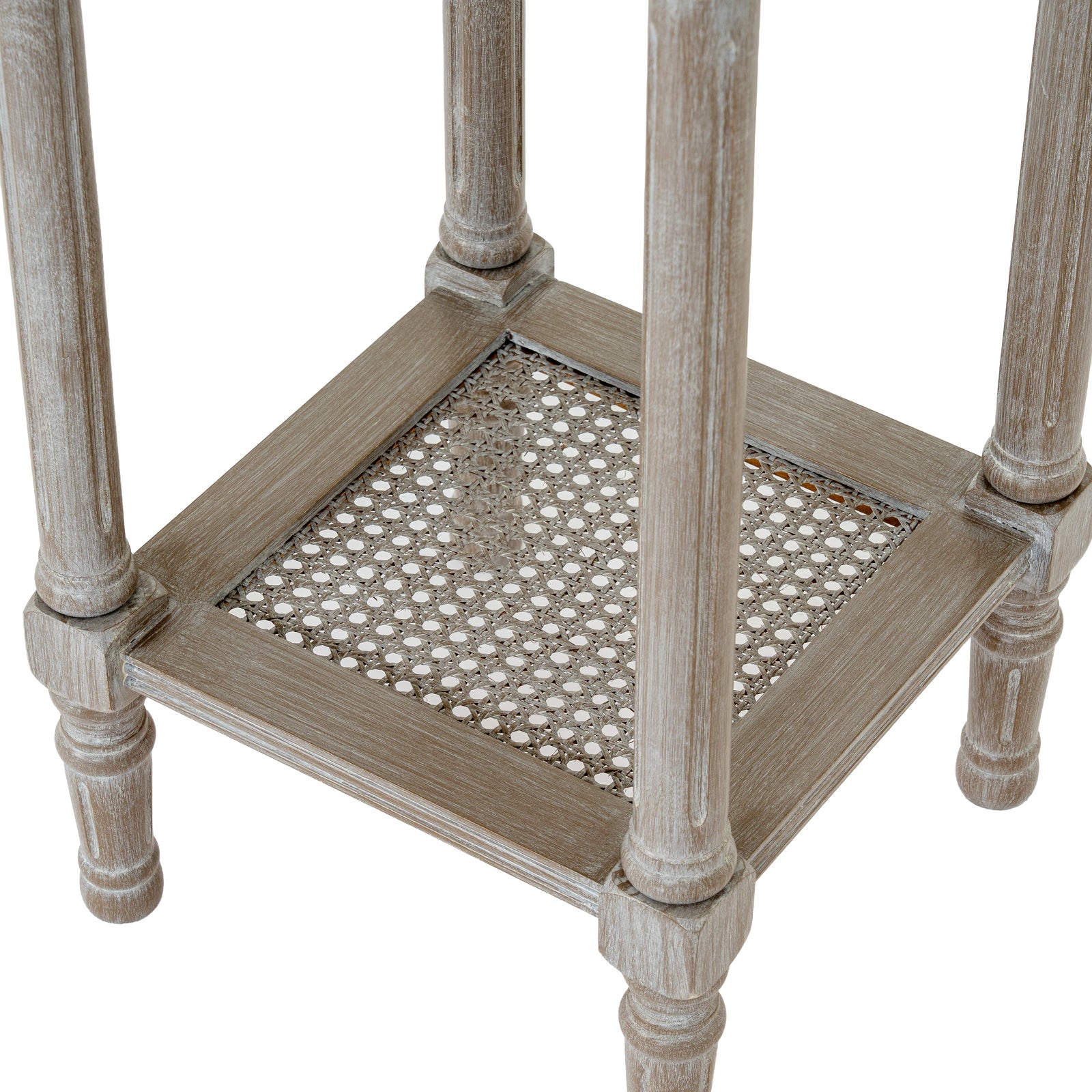 Serene Rattan Small Side Table