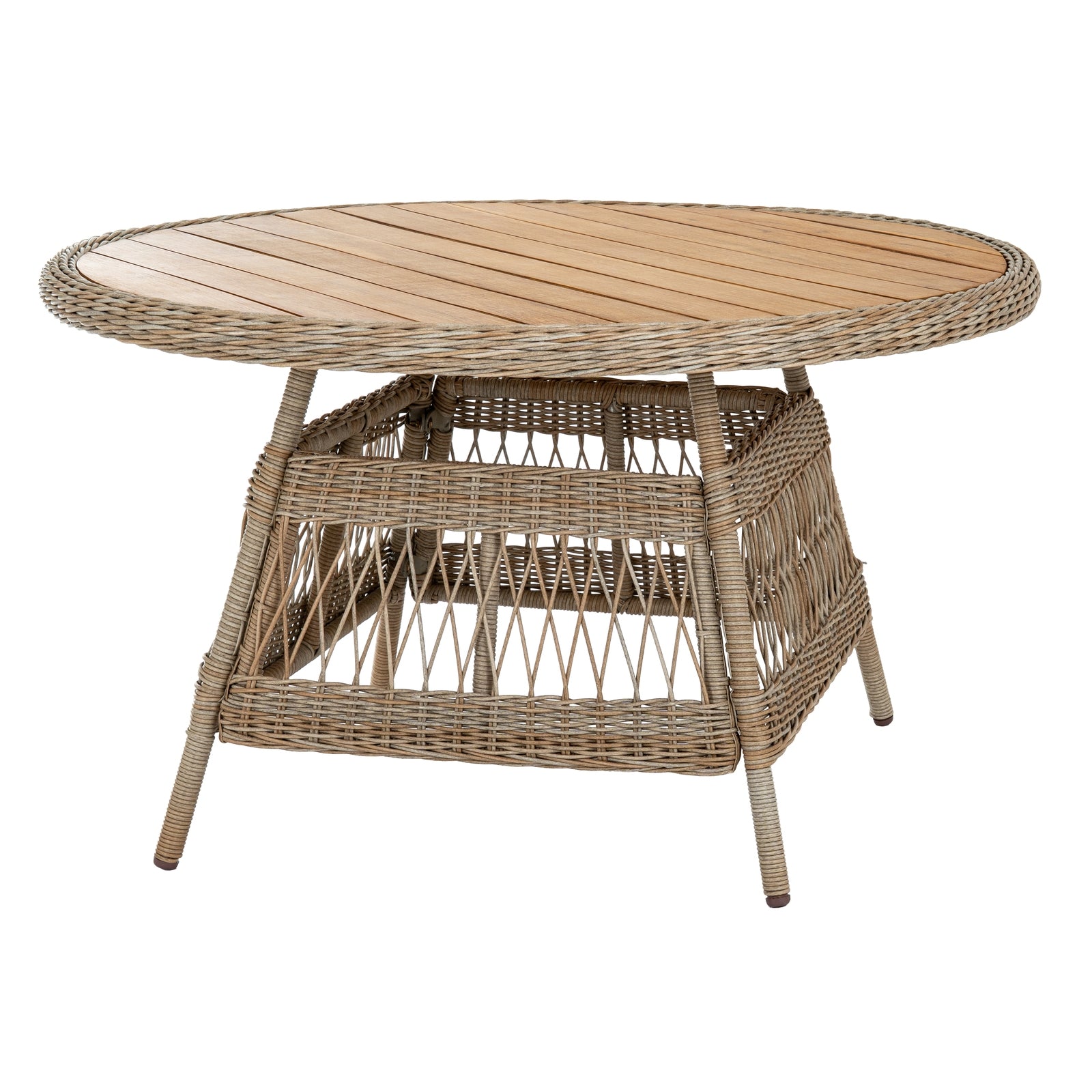 Provence Outdoor 4 Seater Round Dining Set