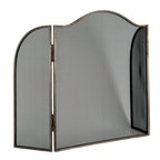 Antiqued Silver Large Fire Screen