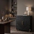 Lennox Black 2 Door Small Sideboard