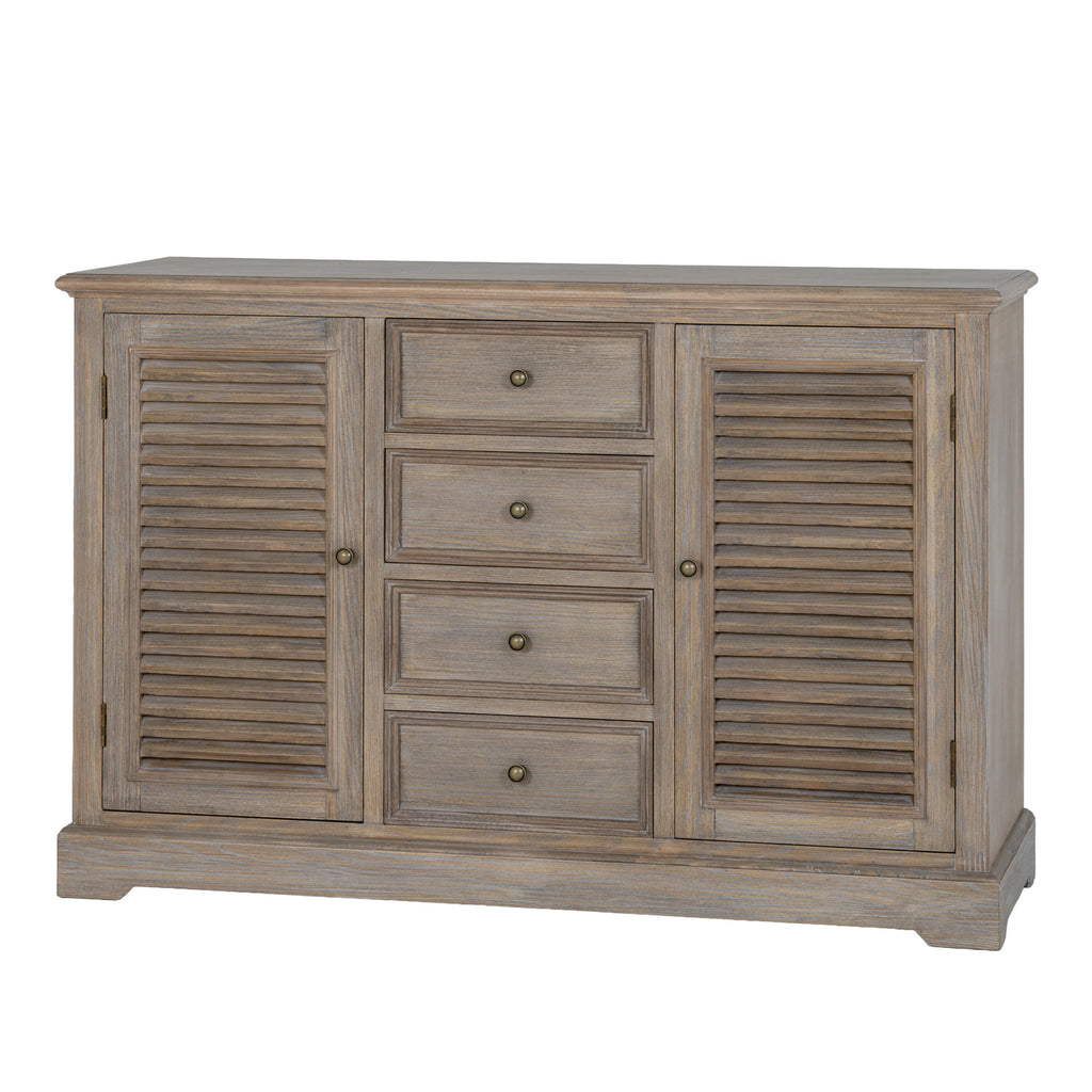Delphine 2 Door 4 Drawer Large Dresser Base