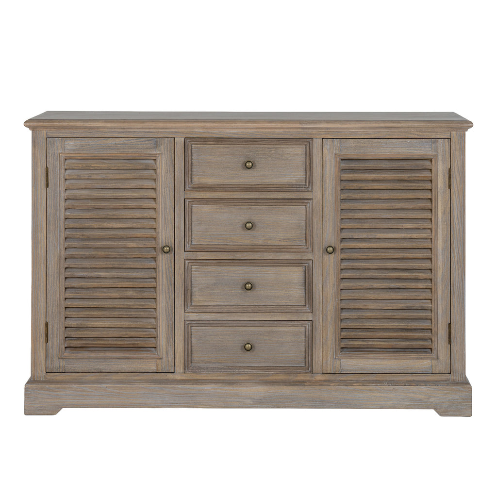 Delphine 2 Door 4 Drawer Large Dresser Base