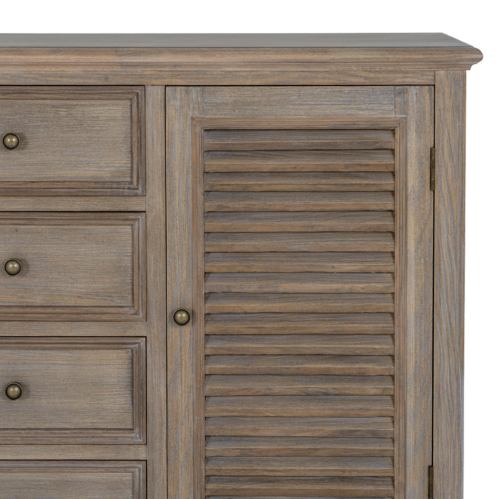 Delphine 2 Door 4 Drawer Large Dresser Base