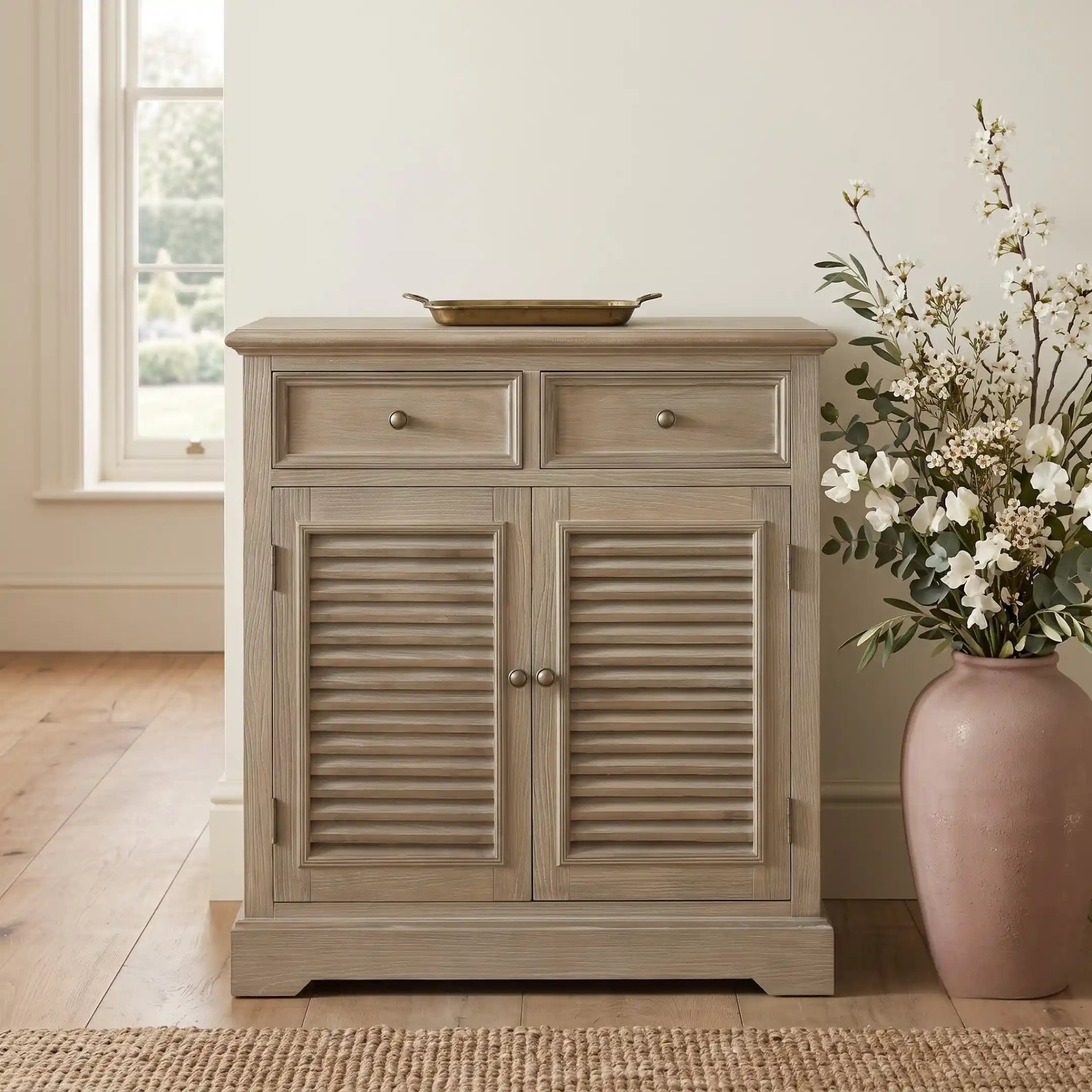 Delphine 2 Drawer 2 Door Chest