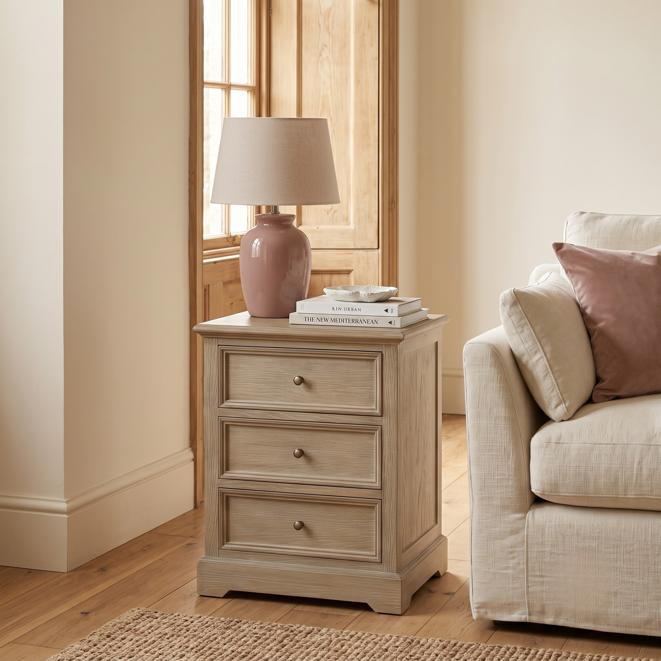 Delphine 3 Drawer Chest