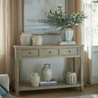 Delphine 3 Drawer Console With Shelf