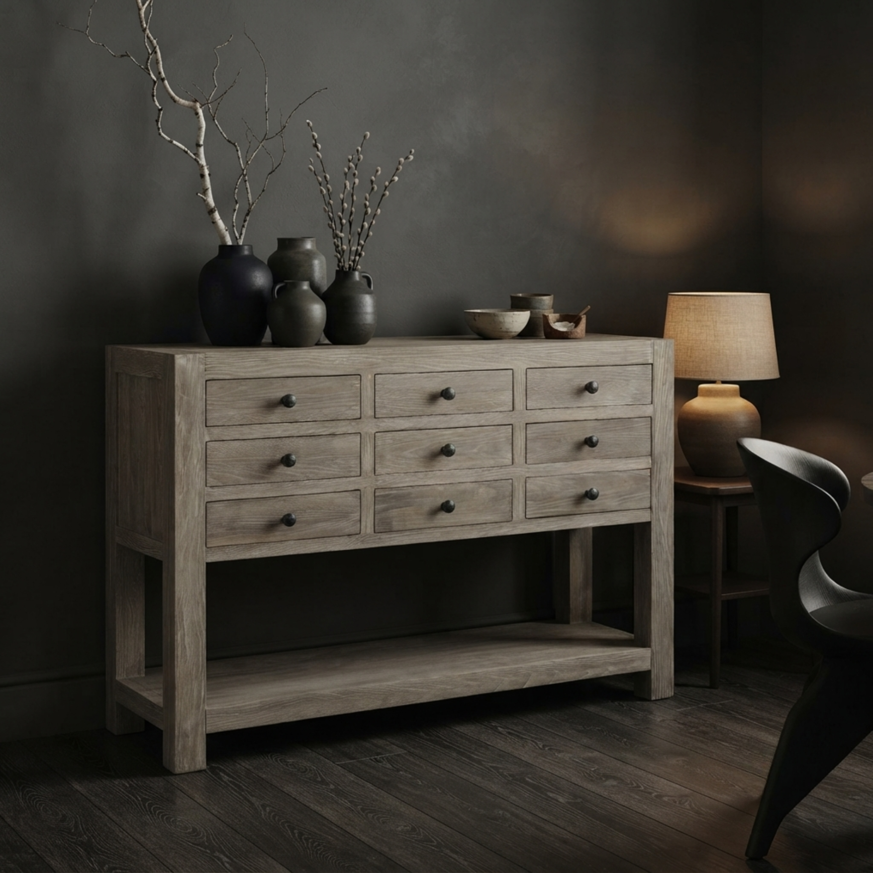 Haldon 9 Drawer Chest With Shelf