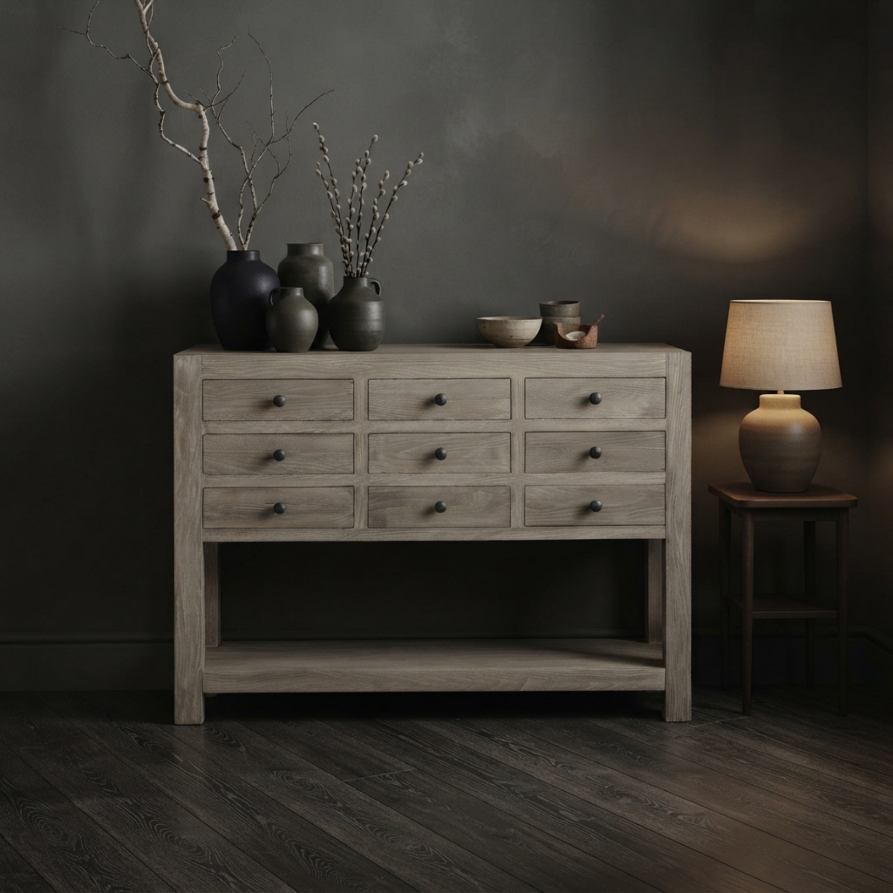 Haldon 9 Drawer Chest With Shelf