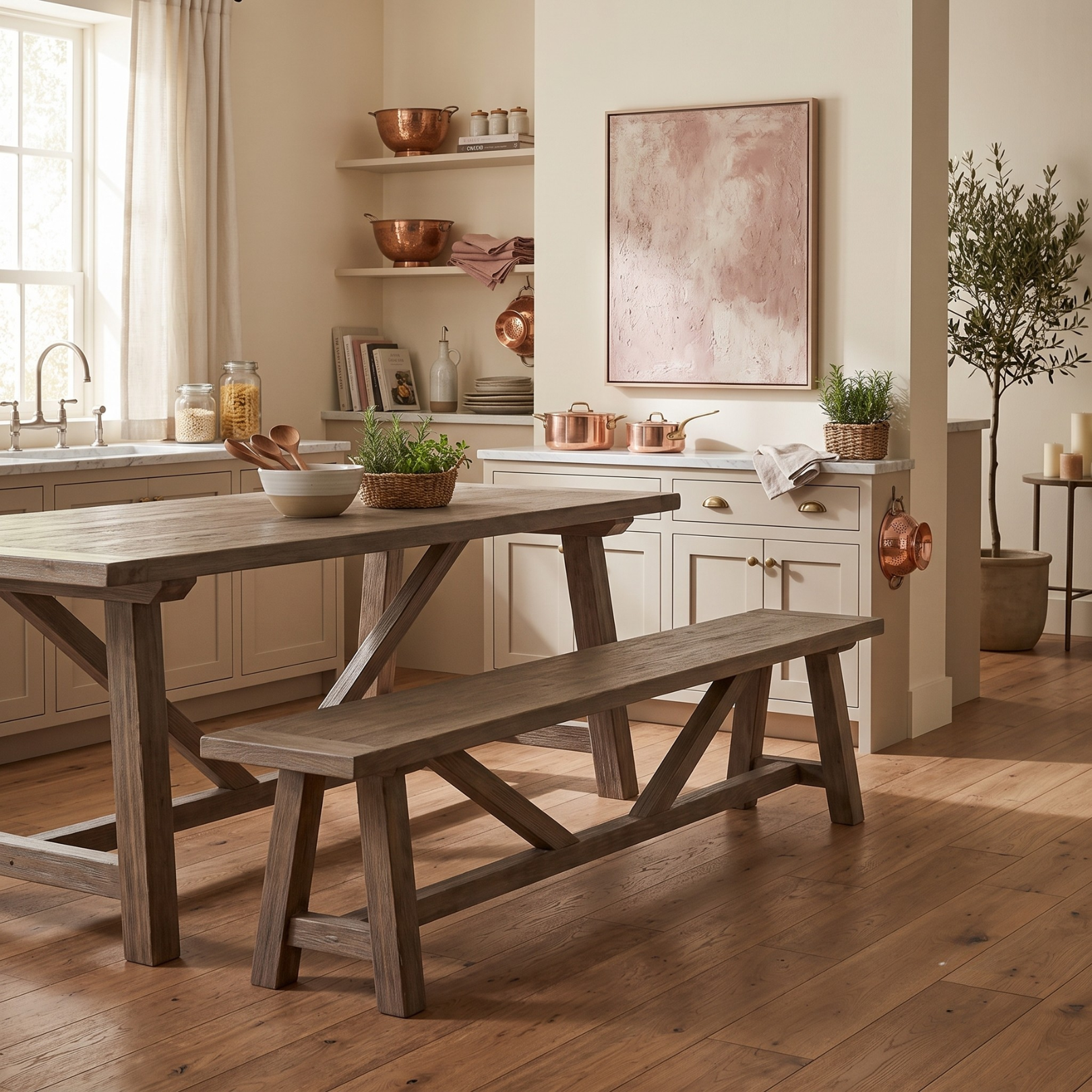 Haldon Large Dining Bench