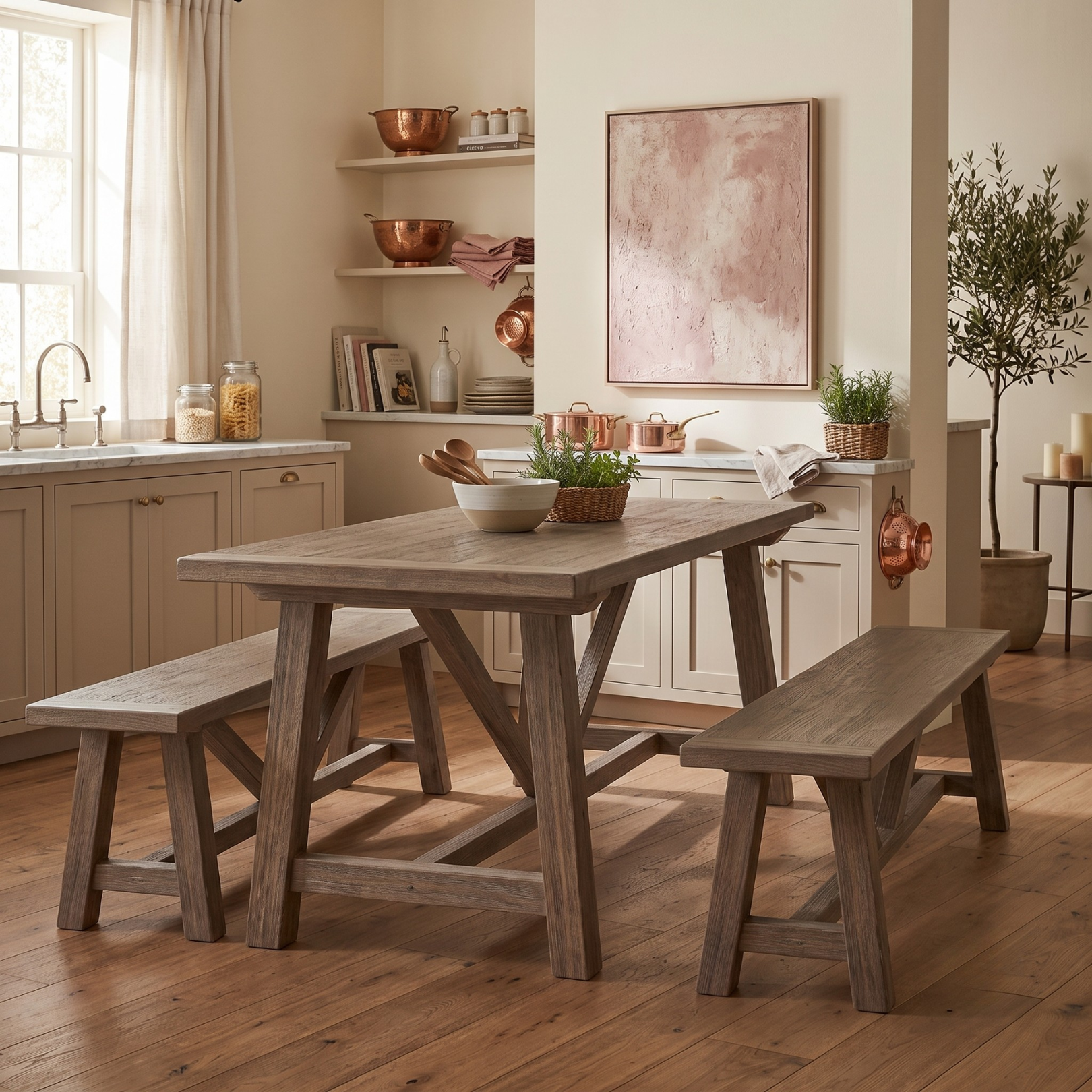 Haldon Large Dining Bench