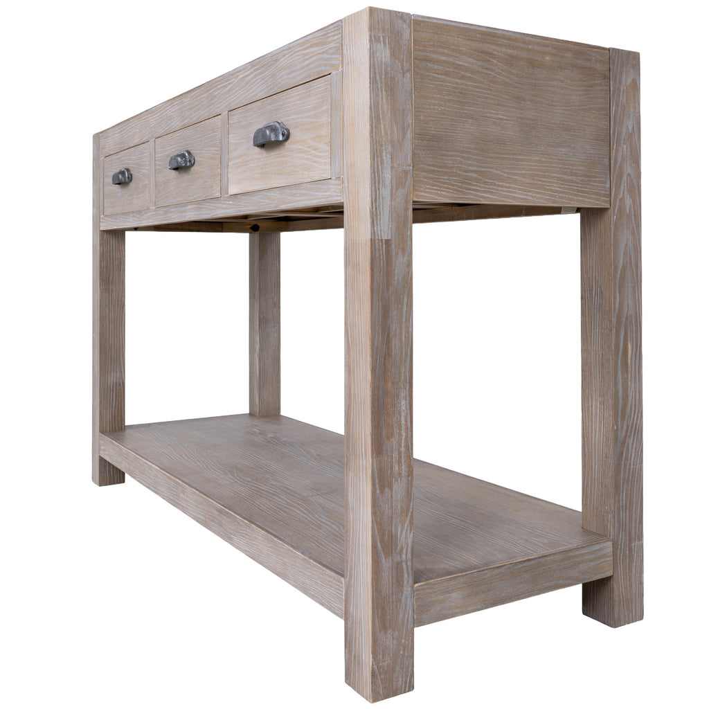Haldon 3 Drawer Console Table