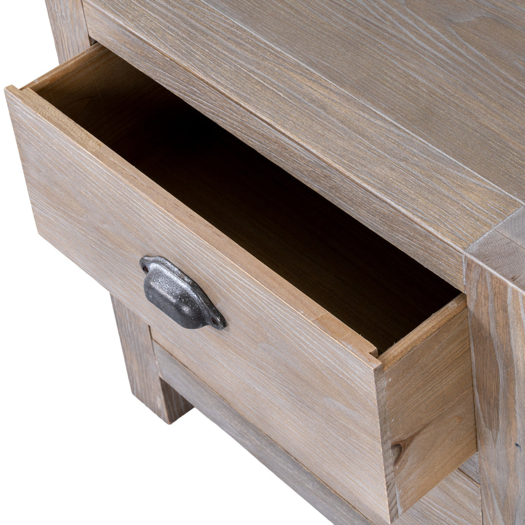 Haldon 2 Drawer Bedside Table