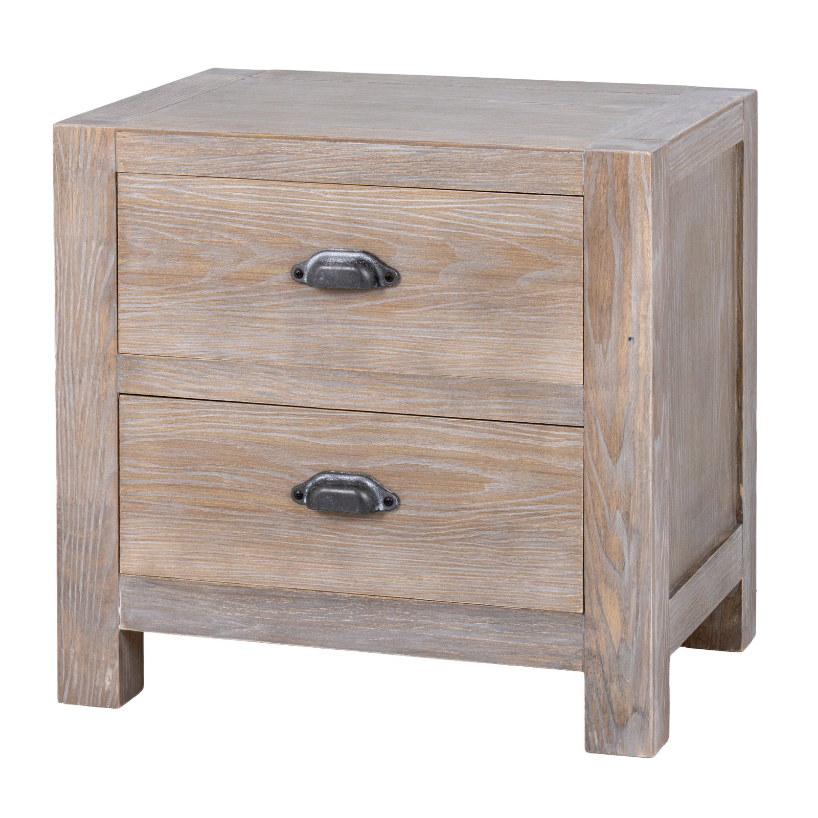 Haldon 2 Drawer Bedside Table