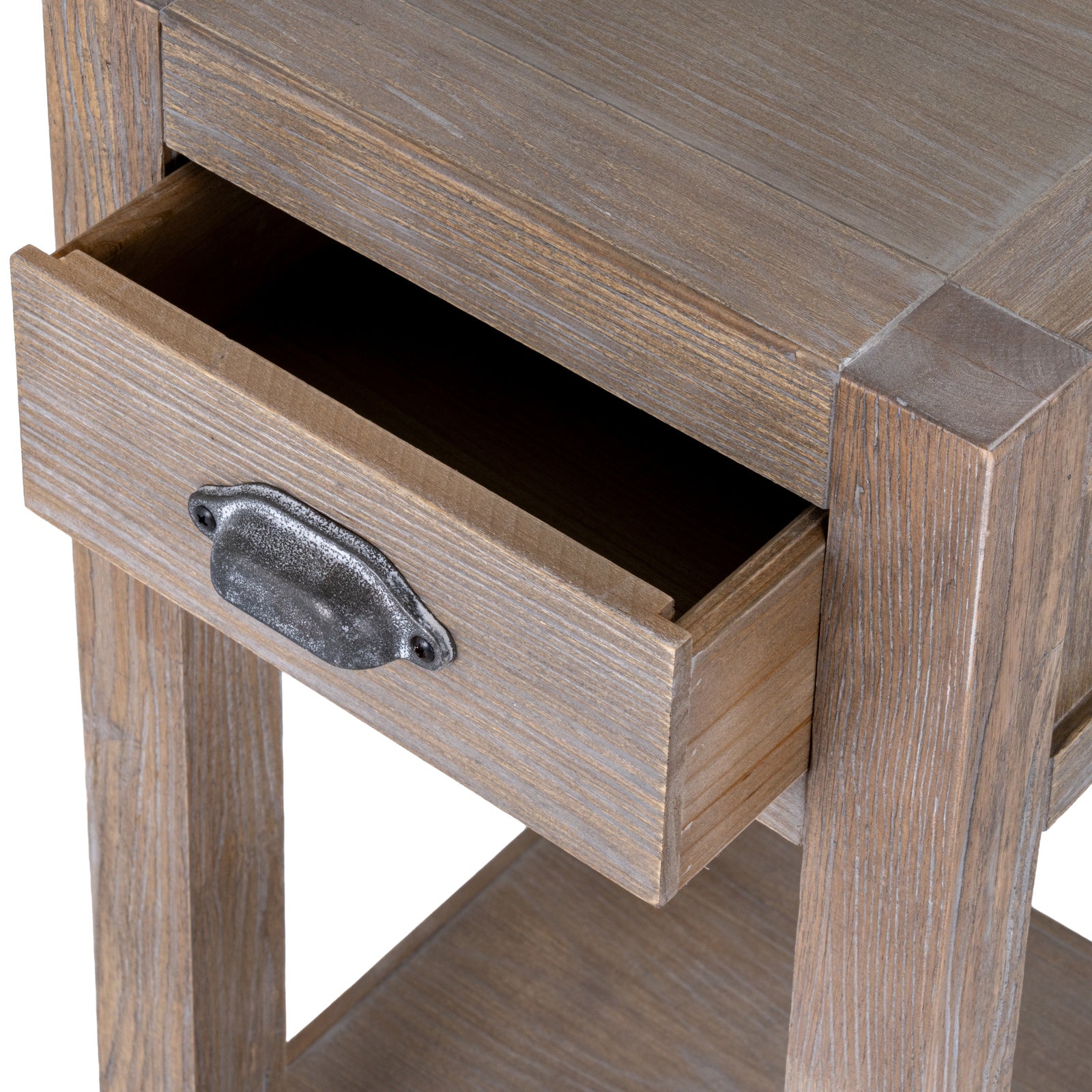 Haldon Large 1 Drawer Lamp Table