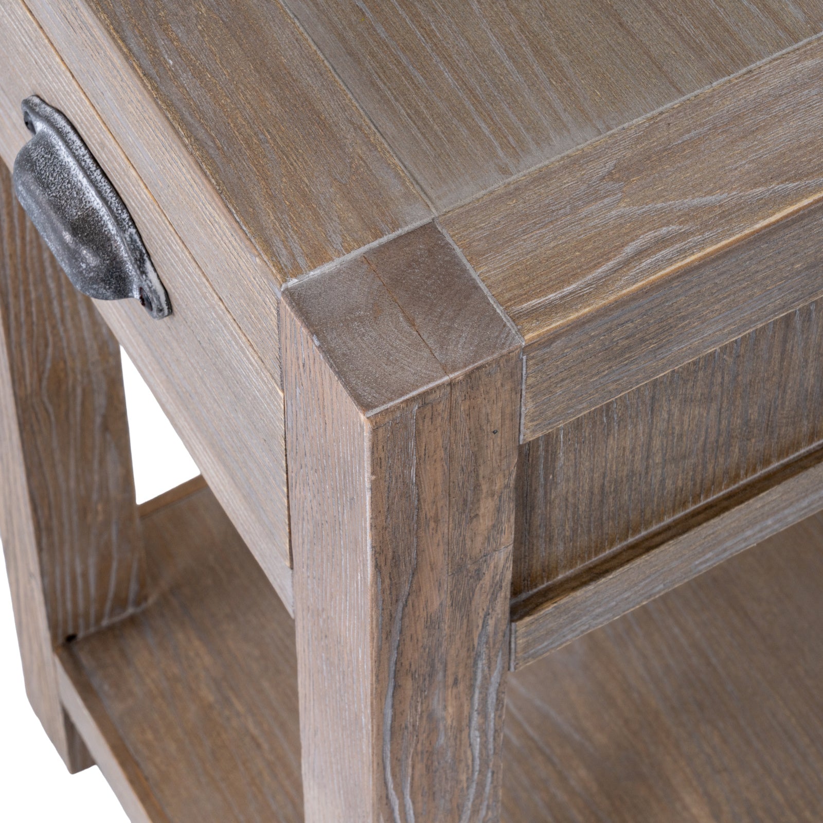 Haldon Large 1 Drawer Lamp Table